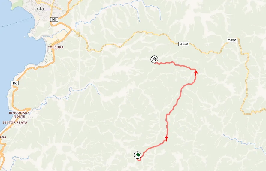 mapa tramo wrc bio bio 2026
